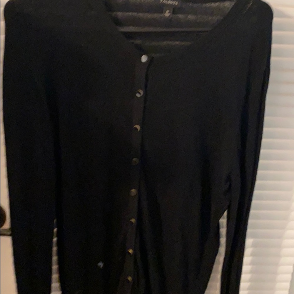 Black talbot long sleeve sweater